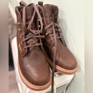 OluKai Kilakila Waterproof Lace-Up Leather Boots